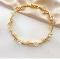 Celeste Crystal Vine Bracelet