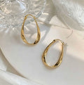 Aurora Sculpt Hoop Earring